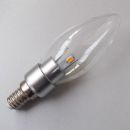 Led Kerzenlampe E 14, 3 Watt, warm weiß, NEUE CHIP, 3088